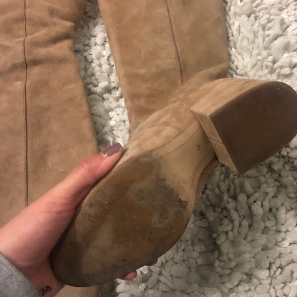 Sam Edelman suede knee length boots - Picture 6 of 8
